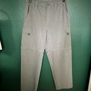 Reel Legends gray cargo pants large
